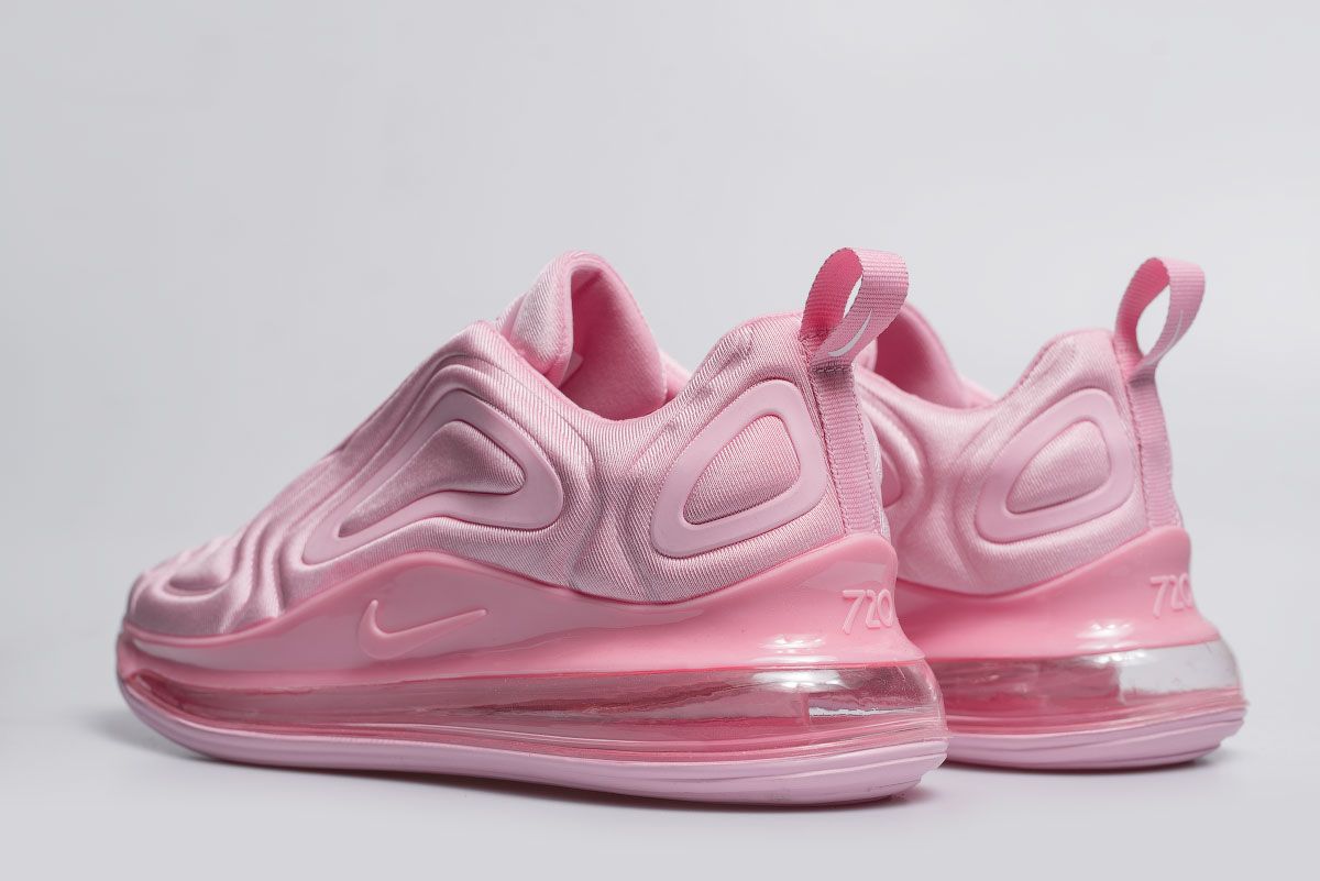 Nike Air Max 720, розовые, нейлон, женские