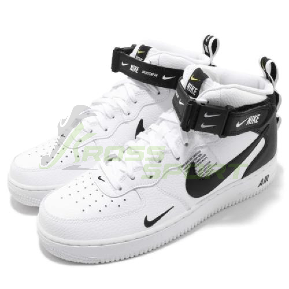 Зимние air. Nike Air Force 1 Mid 07 lv8 White Black. Nike Air Force 1 07 Mid lv8 White. Nike Air Force 1 Mid 07 lv8 Utility. Кроссовки Nike Air Force 1 Mid '07 lv8 White.