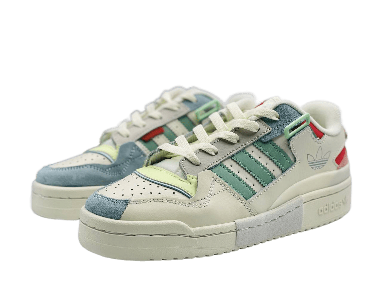 Adidas FORUM Beige/Green/Red/Blue