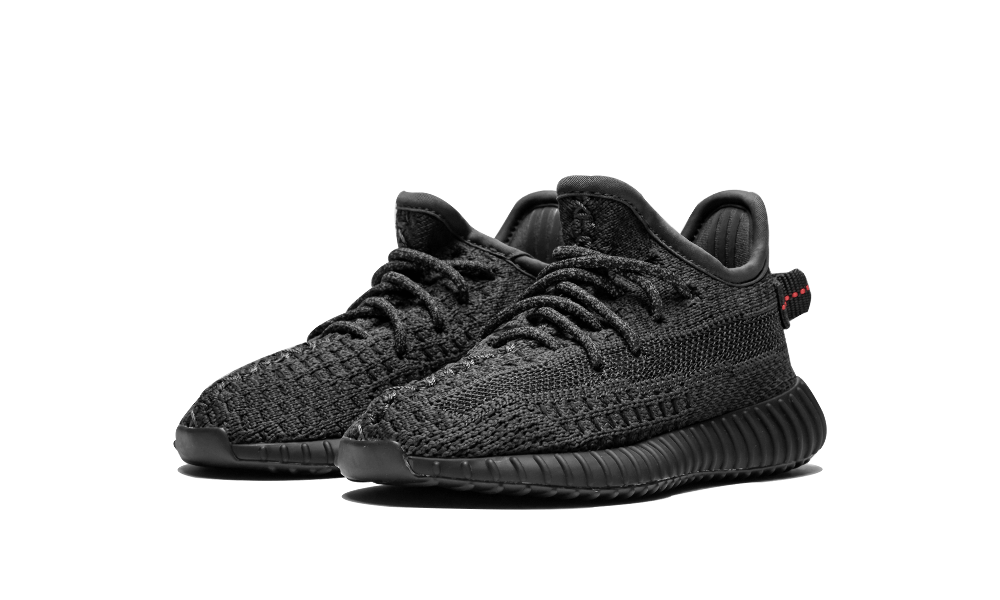 Yeezy 350 v2 triple best sale black static